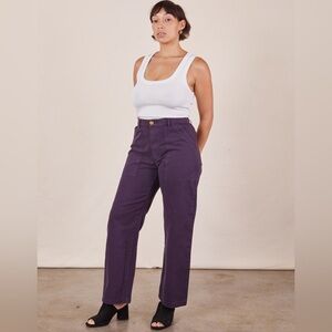Big Bud Press Work Pants - Nebula Purple - Large Petite - Like New